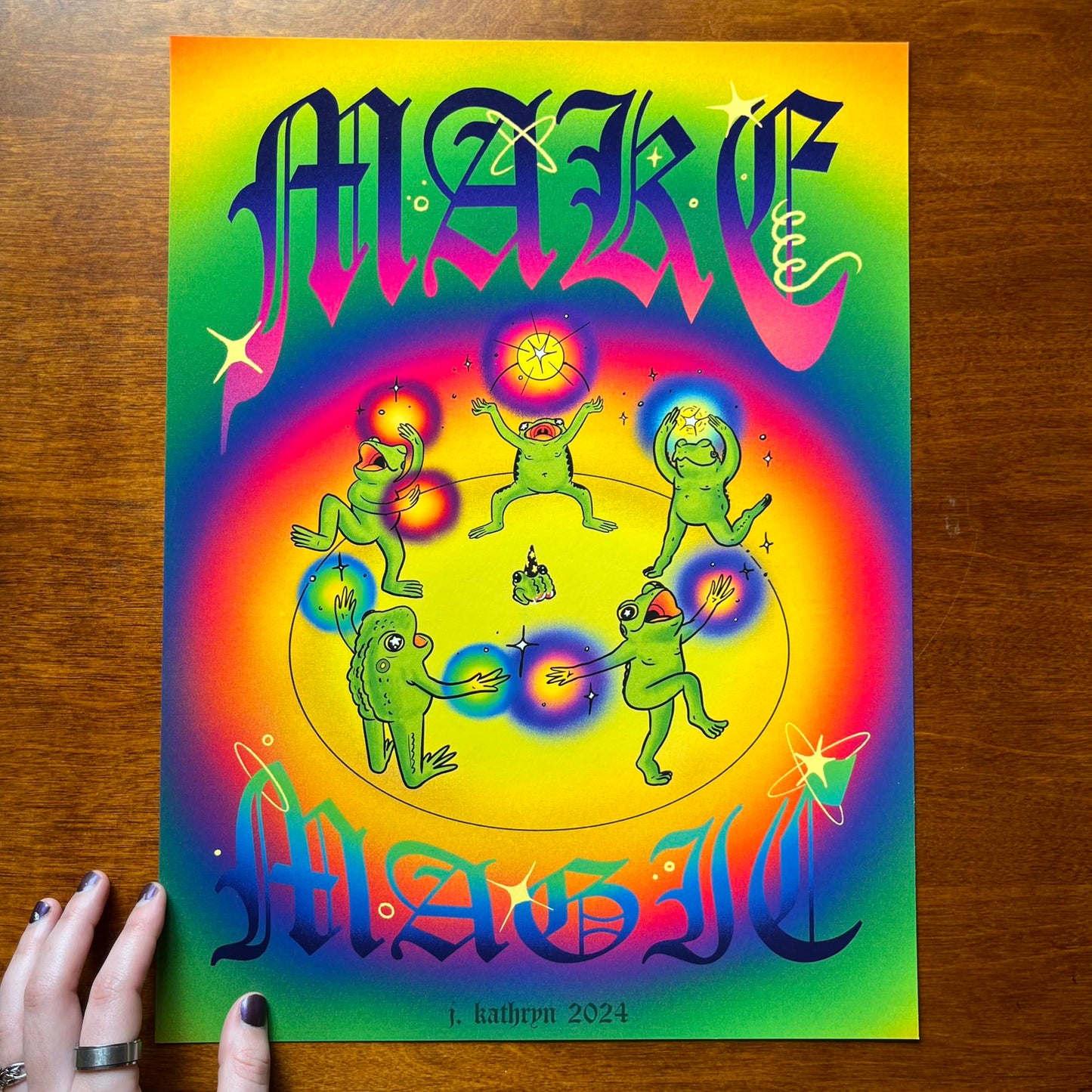 Make Magic Art Print