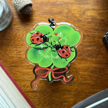 Lucky Charm Ladybug Keychain