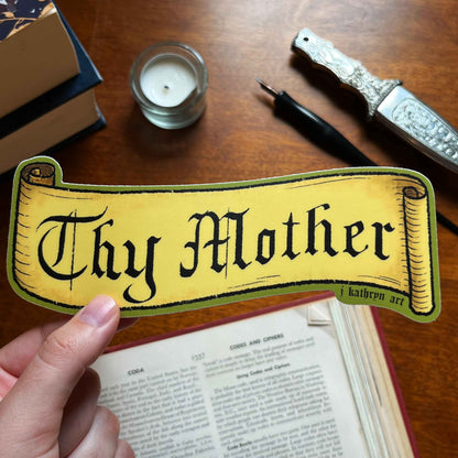 Thy Mother Sticker