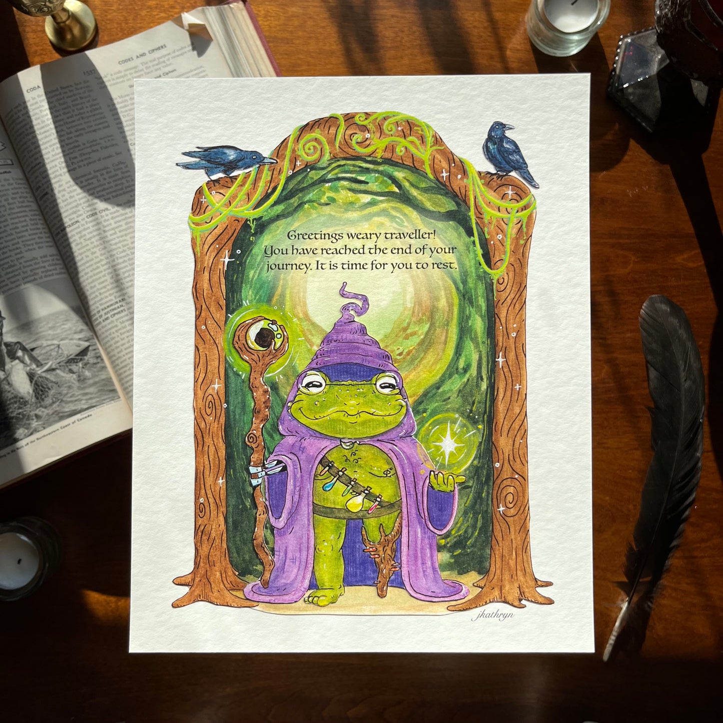 The Gatekeeper Art Print