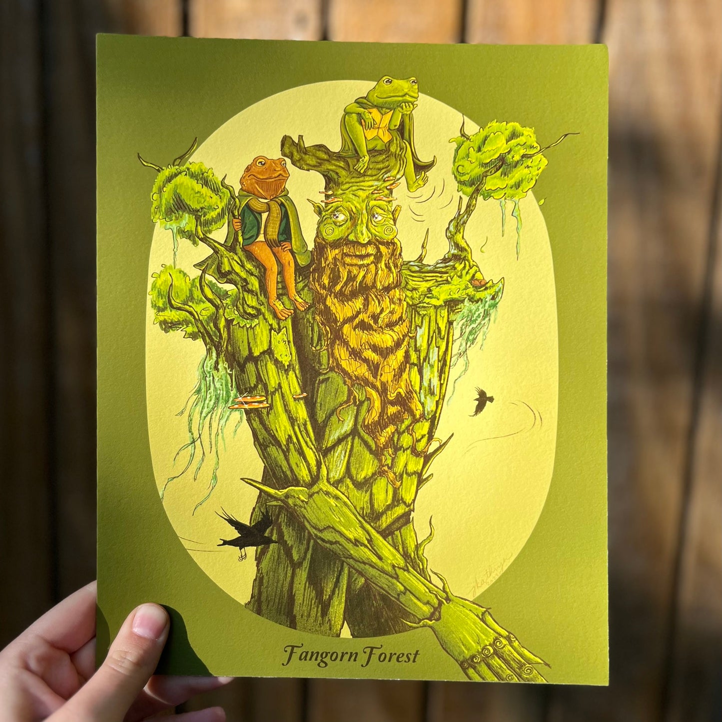 Fangorn Forest Art Print