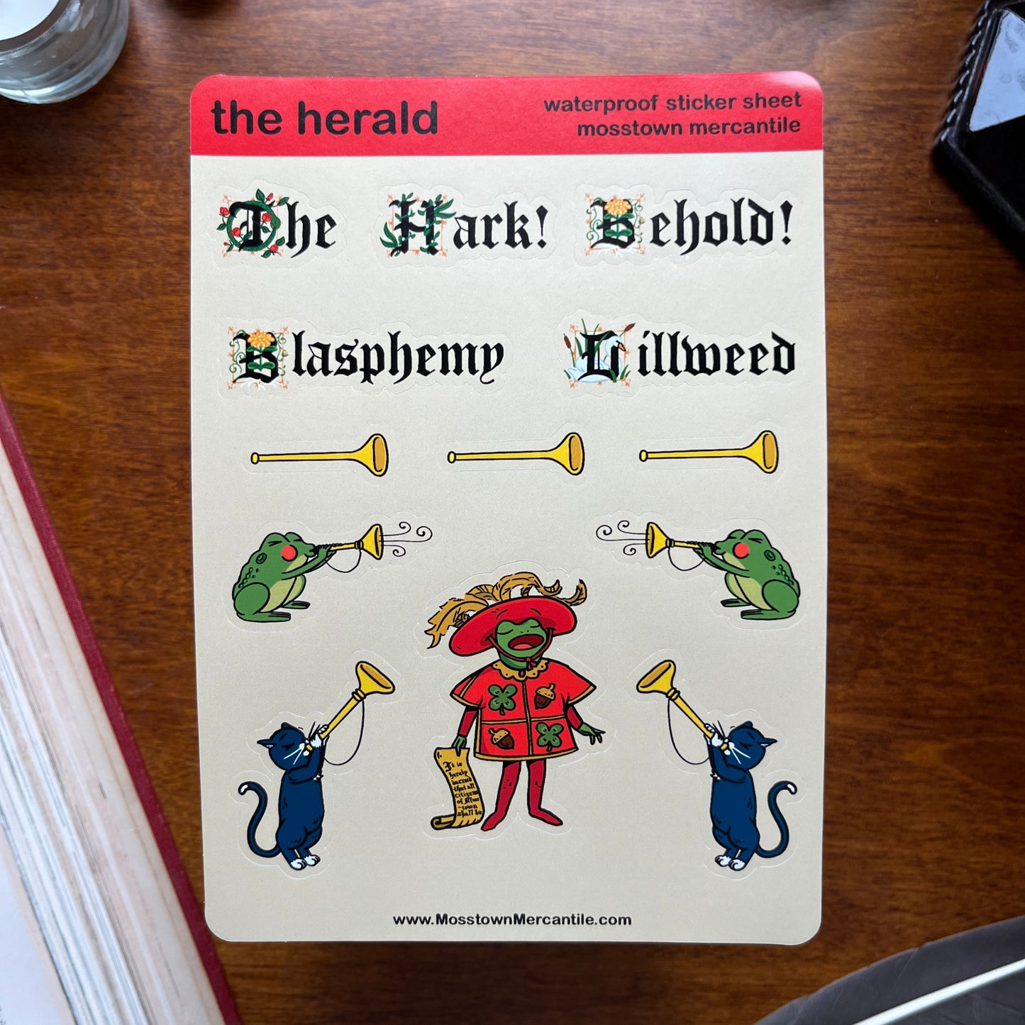 Herald Sticker Sheet