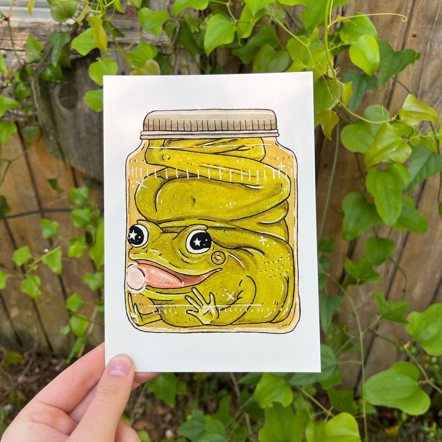 Treefrog Art Print