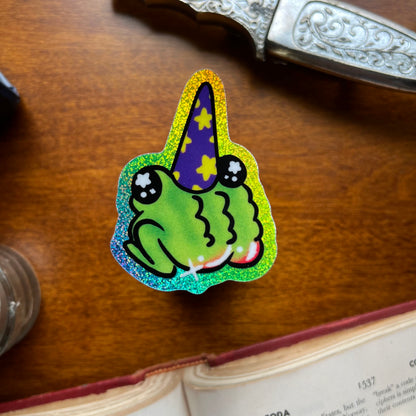 Wizard Frog Sticker